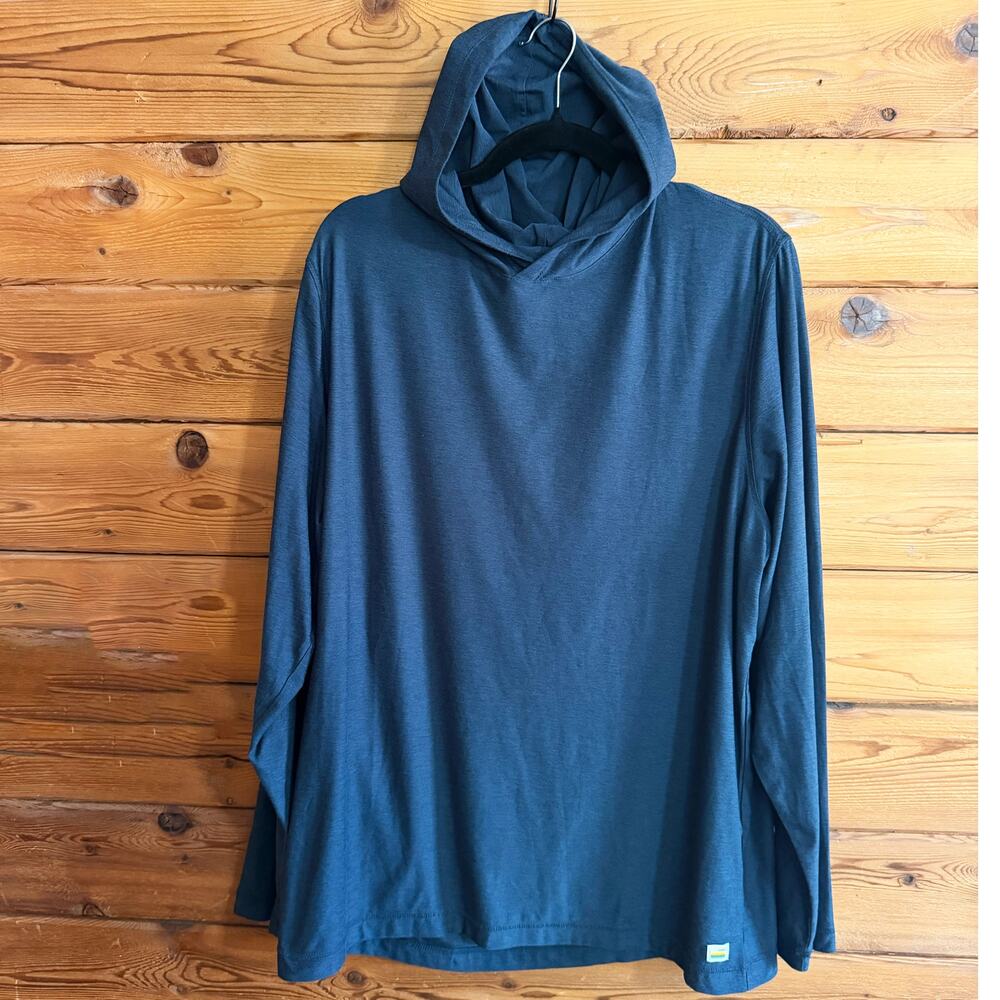 Vuori Strato Tech Hoodie Men's XL Blue